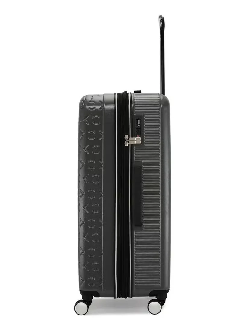 CALVIN KLEIN  Calvin Klein Fly Control 3-Piece Hardside Luggage Set on Wheels for Unisex | Ultra Lightweight ABS with Spinner Wheels 4 Color Granite Grey  | Best Price UAE